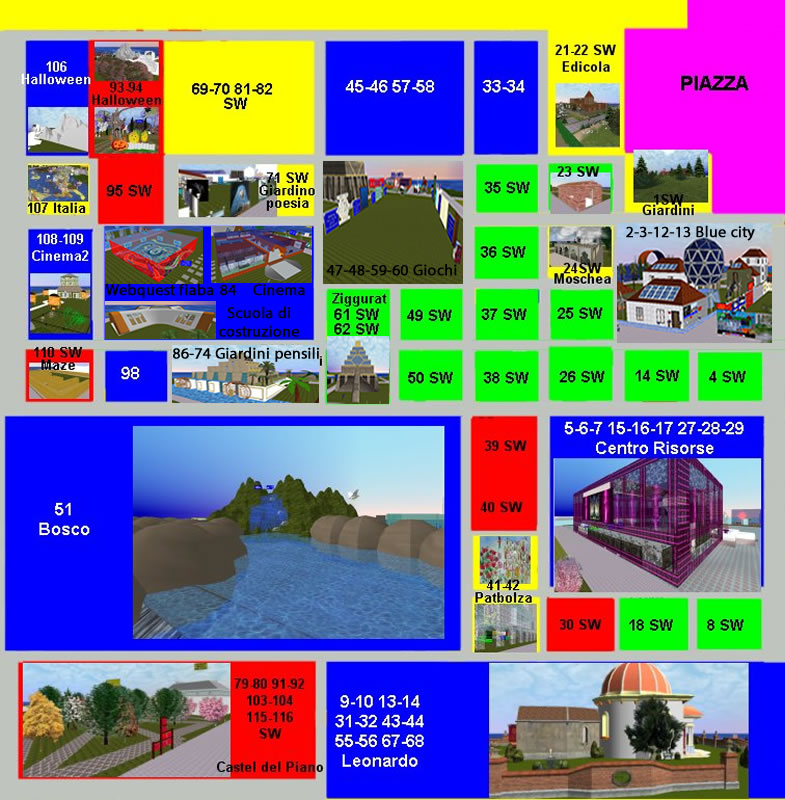 mappa SW